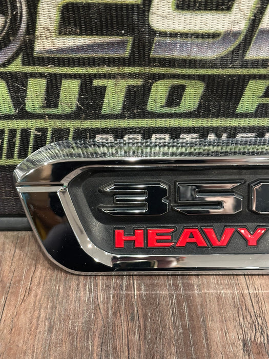 2022 DODGE RAM 3500 HEAVY DUTY LEFT FENDER EMBLEM BADGE OEM