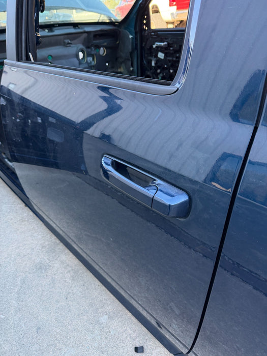 2021 RAM 2500 3500 DRIVER REAR DOOR BLUE PAINT CODE - PPX 2019 2020 2021 2024