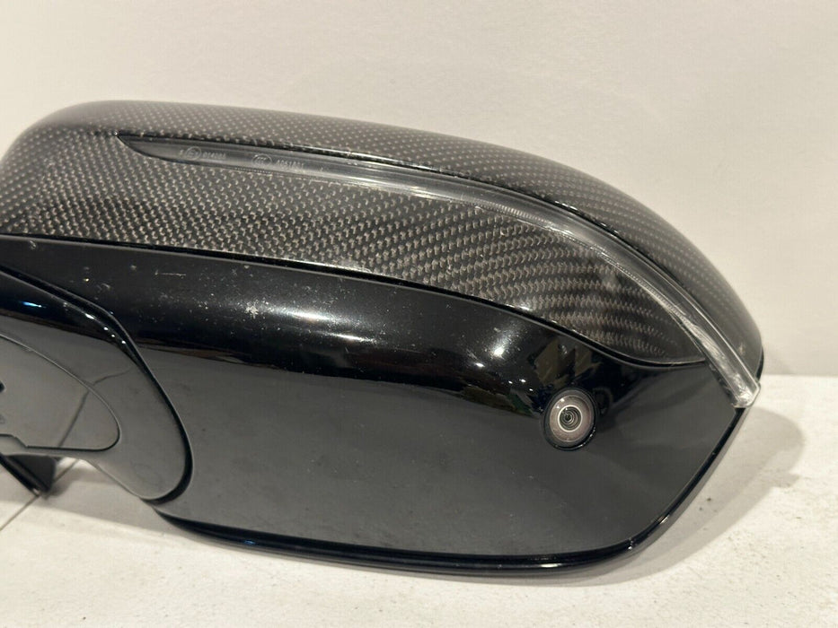 2020-2023 BMW M8 840i 850i G14 DRIVER LEFT DOOR MIRROR CARBON FIBER OEM *READ*