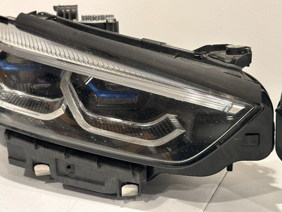 2020 2021 2022 BMW M8 840i 850i G14 G15 LEFT RIGHT HEADLIGHTS LASER Complete OEM