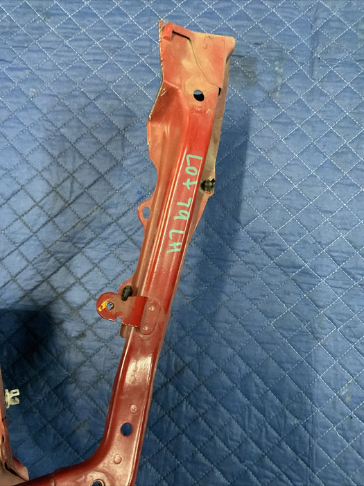 2009-2020 NISSAN 370Z FRONT LEFT DRIVER RED FRAME RAIL END APRON CUT OEM