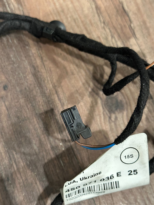2021 AUDI R8 PASSENGER RIGHT DOOR WIRING HARNESS OEM 4S0 971 036 E