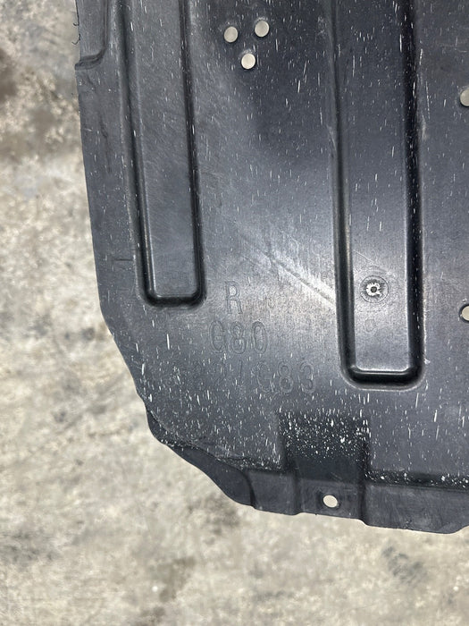 2024 BMW M3 M4 G80 G82 REAR UNDER SHIELD SPLASH SHIELD PANEL OEM 51758074610