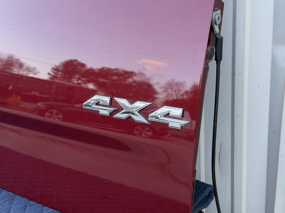 2015 RAM 2500 TAILGATE ASSEMBLY DEEP CHERRY RED CRYSTAL PEARL OEM 2014-2018