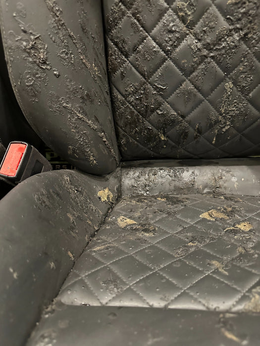 2017 2021 AUDI R8 PLUS OEM GENUINE DIAMOND STITCHED LEFT RIGHT SEATS ~DAMAGE~