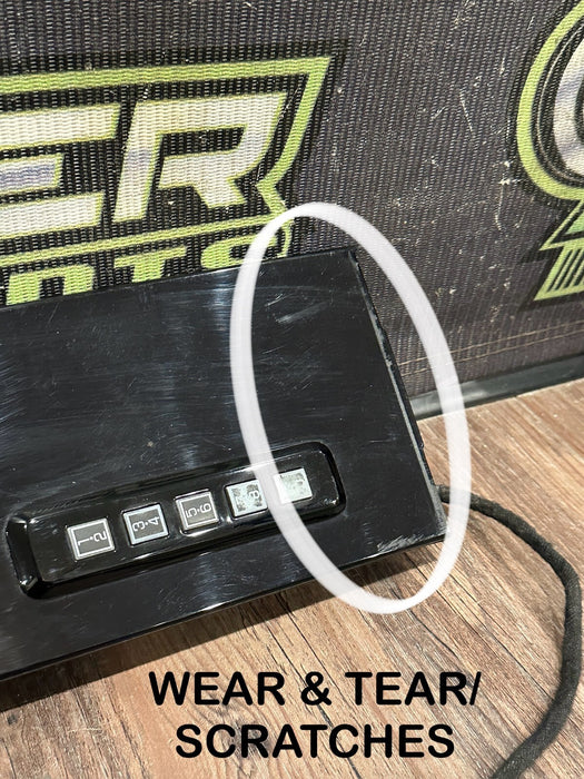 2017-19 FORD F250 F350 F450 FRONT LEFT GLOSS BLACK B PILLAR DOOR TRIM OEM *READ