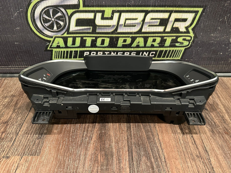 2021 AUDI R8 INSTRUMENT GAUGE CLUSTER SPEEDOMETER OEM *WATER DAMAGE* 14K MILES