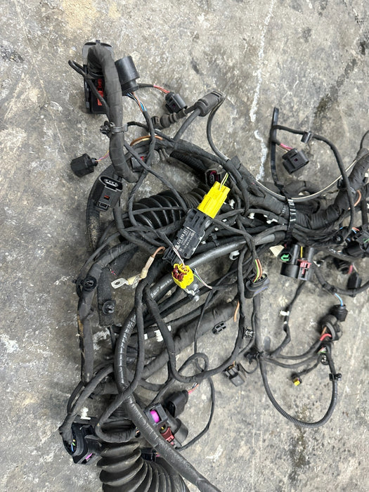 2014 AUDI R8 SPYDER FRONT FRUNK TUB HARNESS HARNESS ~CUT~