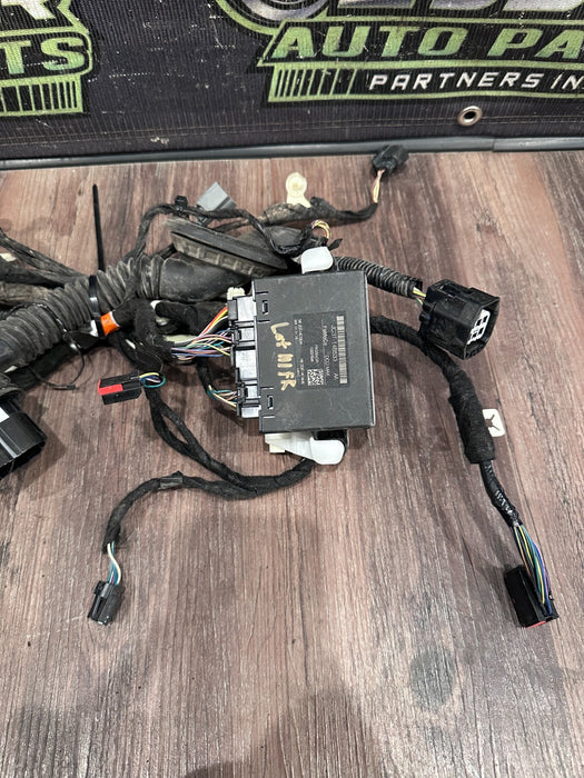 2017-2019 FORD F250 F350 FRONT RIGHT DOOR WIRING HARNESS OEM JC3T-14B533