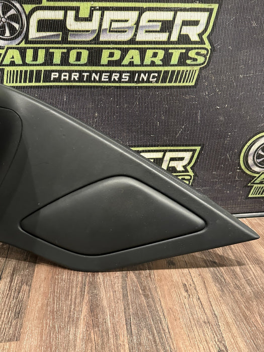2017 AUDI R8 LEFT CONSOLE DASH KNEE PANEL TRIM OEM 4S1 858 970