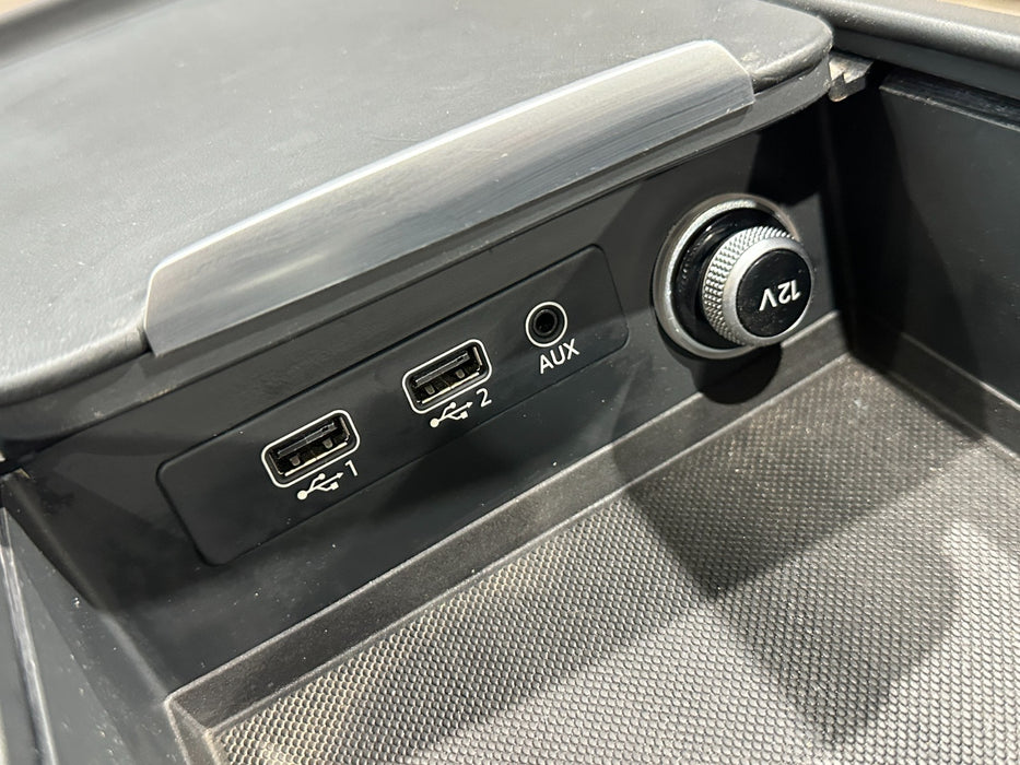 2017 AUDI R8 CENTER CONSOLE STORAGE COMPARTMENT OEM