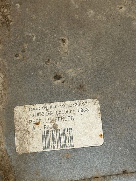 2017 2019 FORD F350 F450 LEFT DUALLY BED SIDE FENDER FLARE PEARL WHITE *UG* OEM