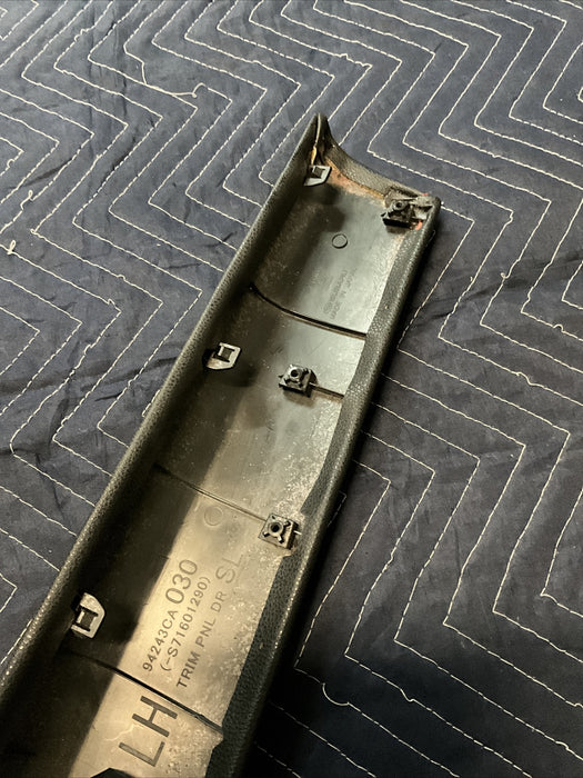 2017 SUBARU BRZ/FRS/86 LH DRIVER DOOR PANEL INTERIOR TRIMS W/RED STITCHING OEM