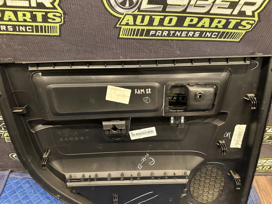 2012-2018 DODGE RAM REAR RIGHT DOOR PANEL OEM *WEAR #4*