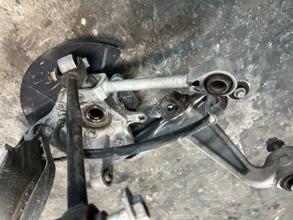 2010 NISSAN 370Z CONVERTIBLE REAR RIGHT SUSPENSION KNUCKLE CONTROL ARM OEM