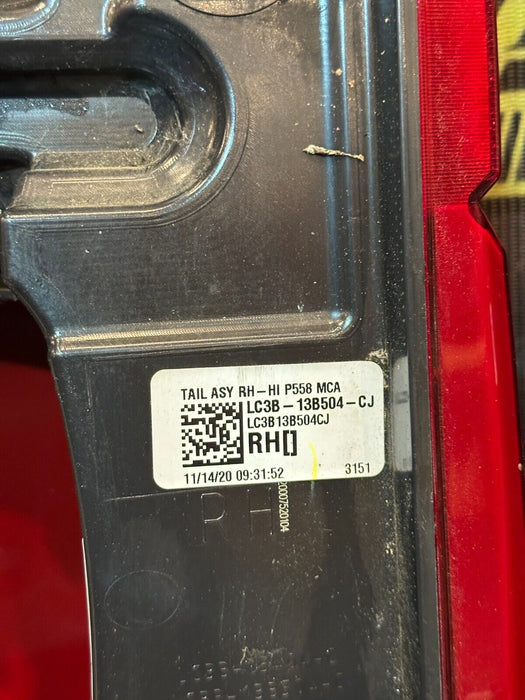 2020 2021 2022 FORD F250 F350 F450 LED TAIL LIGHT PAIR LEFT RIGHT W/ BLIND SPOT