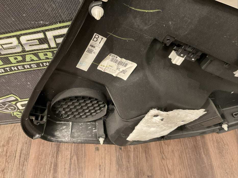 2015-2019 SUBARU WRX STI REAR LEFT DOOR PANEL OEM~MINOR WEARS~