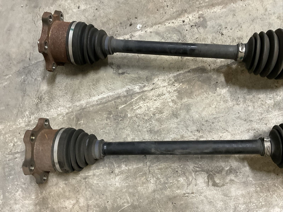 2015 NISSAN 370Z NISMO REAR RIGHT LEFT & RIGHT AXLES SHAFT PAIR OEM