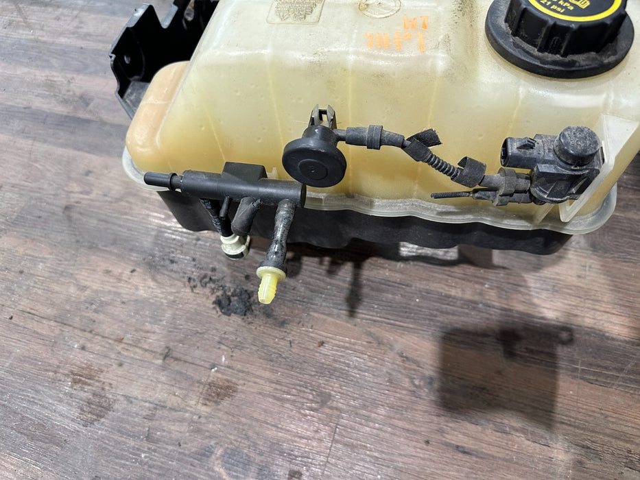 2017-2019 FORD F250 F350 BATTERY TRAY HOLDER W RESERVOIR OEM HC3B-6A987-AD