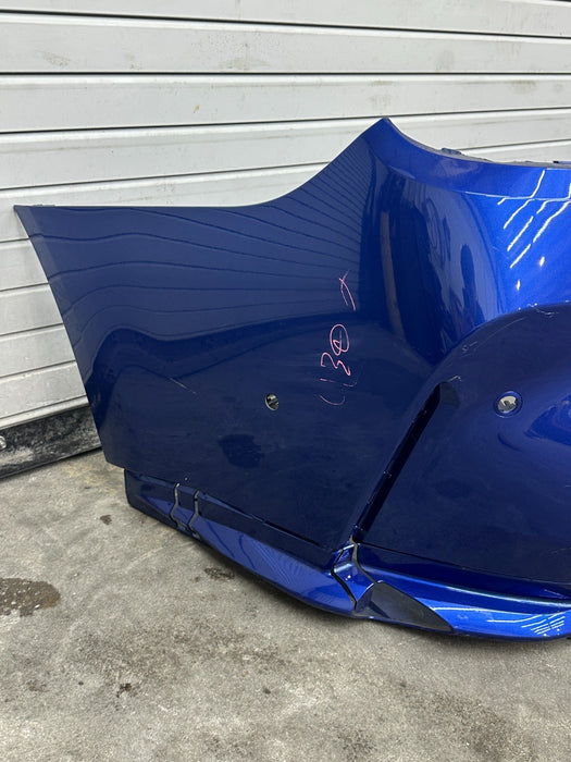2024 BMW M3 M4 G80 G82 REAR BUMPER COVER BLUE OEM *COSMETIC WEAR 9-11*