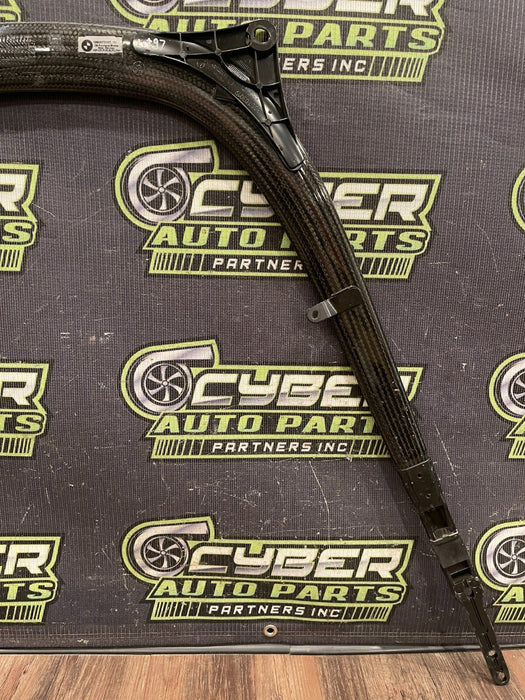 2020 BMW M4 F82 CARBON FIBER ENGINE STRUT BAR BRACE OEM GENUINE