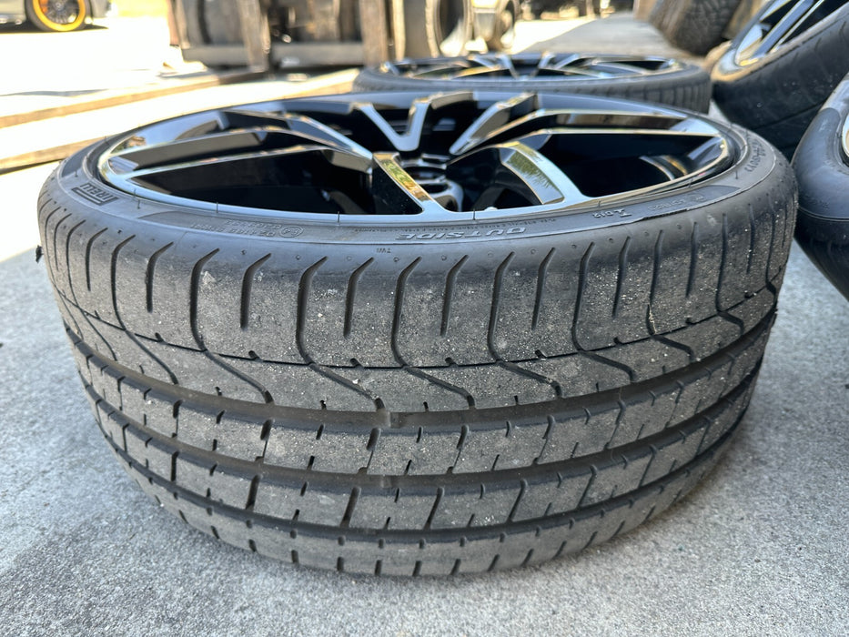 2015 LAMBORGHINI HURACAN OEM GENUINE FACTORY WHEELS RIMS TIRES 20X11 20X8.5