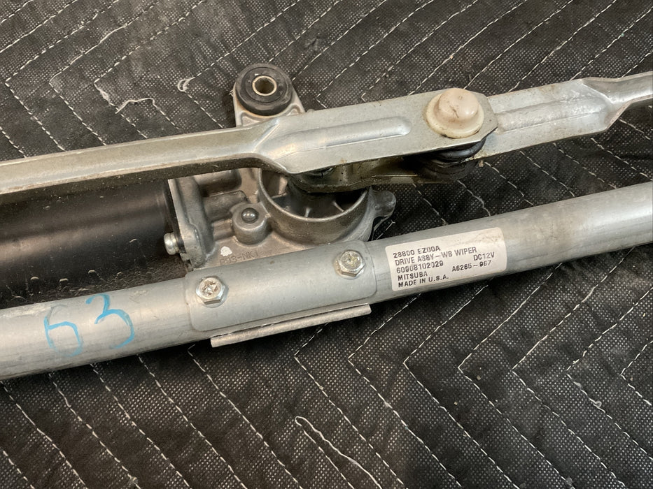 2016 NISSAN TITAN XD FRONT WINDSHIELD WIPER MOTOR OEM 28800-EZ00A