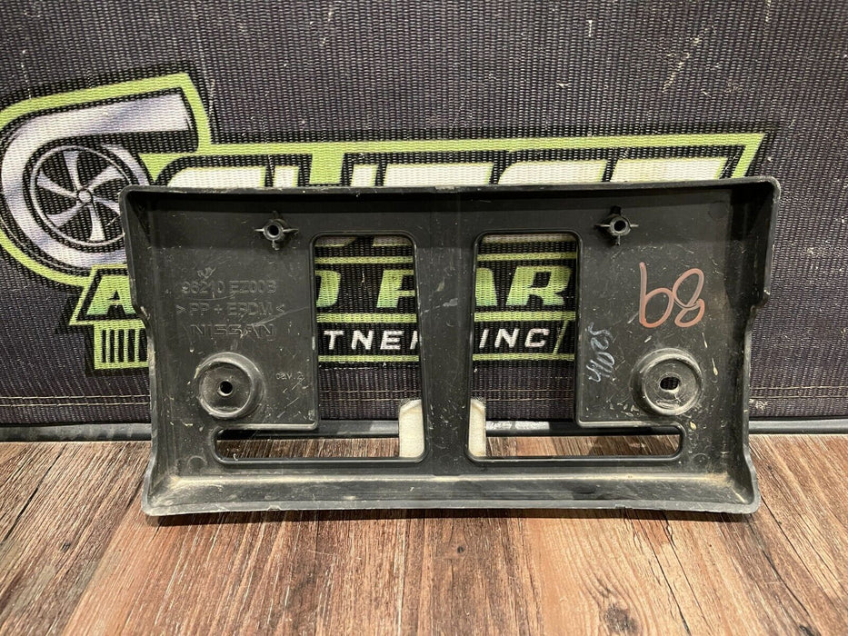 2016 NISSAN TITAN XD LICENSE PLATE BRACKET OEM 96210 EZ00B