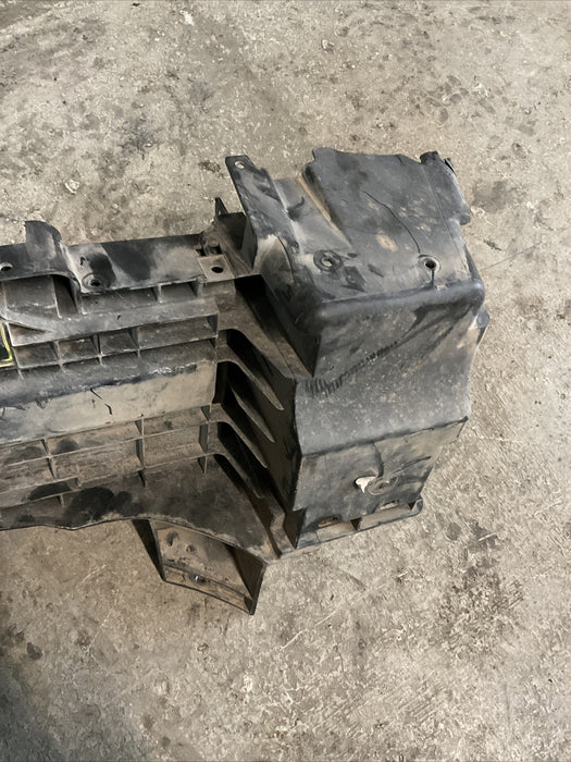 2017 RAM 3500 LARAMIE DIESEL 6.7L LEFT DRIVER BATTERY TRAY OEM 2013-2018~DAMAGE~