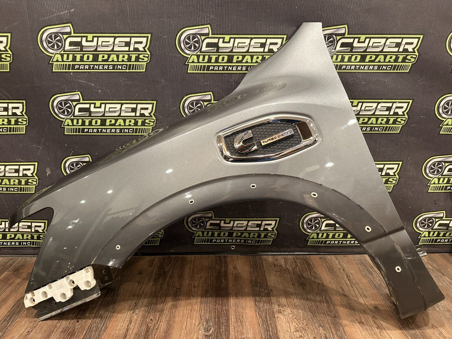 2016 NISSAN TITAN/XD DRIVER LEFT FENDER CUMMINS TURBO DIESEL (KAD) OEM *READ*