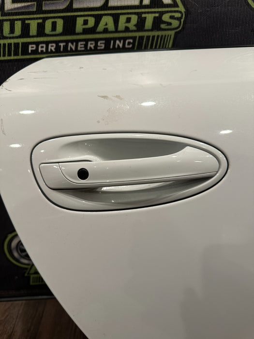 2014 PORSCHE 911 TURBO S PASSENGER RIGHT WHITE DOOR SHELL OEM *RESIDUE/READ*
