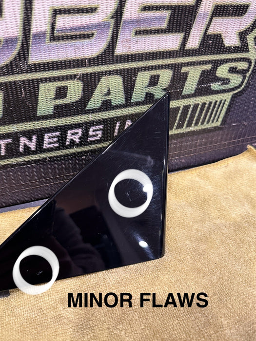 2021 AUDI R8 LEFT DOOR CORNER MIRROR TRIM OEM 4S0837637 *MINOR FLAWS #2*