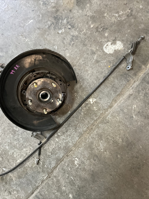 2017 SUBARU WRX STI REAR RIGHT SIDE KNUCKLE SPINDLE SUSPENSION OEM