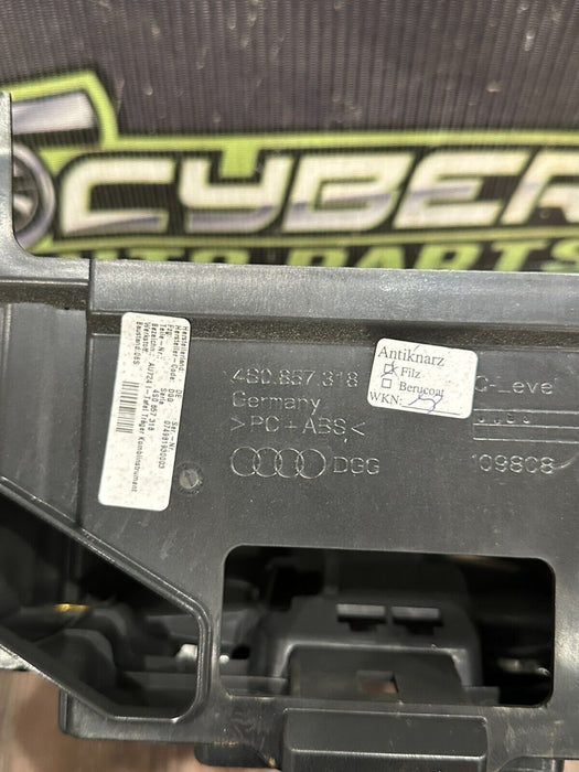 2021 AUDI R8 INSTRUMENT CLUSTER CARRIER SUPPORT BRACKET TRIM OEM 4S0857318