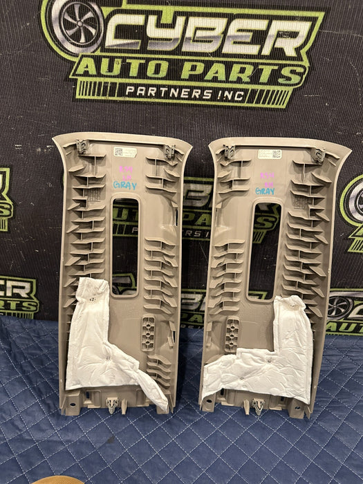 2017 2019 FORD F250 F350 F450 LIMITED LEFT RIGHT UPPER B PILLAR OEM ~SCRATCHES~