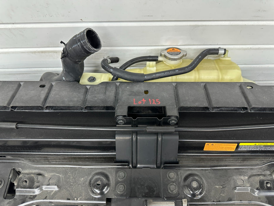 2013 NISSAN 370Z RADIATOR SUPPORT ASSEMBLY COMPLETE OEM 11K MILES