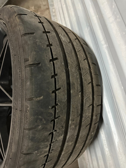 2015-2020 BMW M4 F82 REAR WHEEL RIM TIRE 10X20 666M 285/30R20 2287501 ~READ~