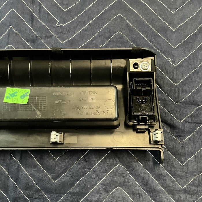 2018 Nissan Titan XD Seat Heating/Cooling Switch W/ Storage Bezel 96988 EZ40A