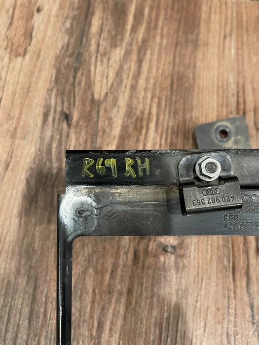 2012 AUDI R8 ECM ECU PCM RIGHT LOWER BRACKET MOUNT OEM 420 907 462 B