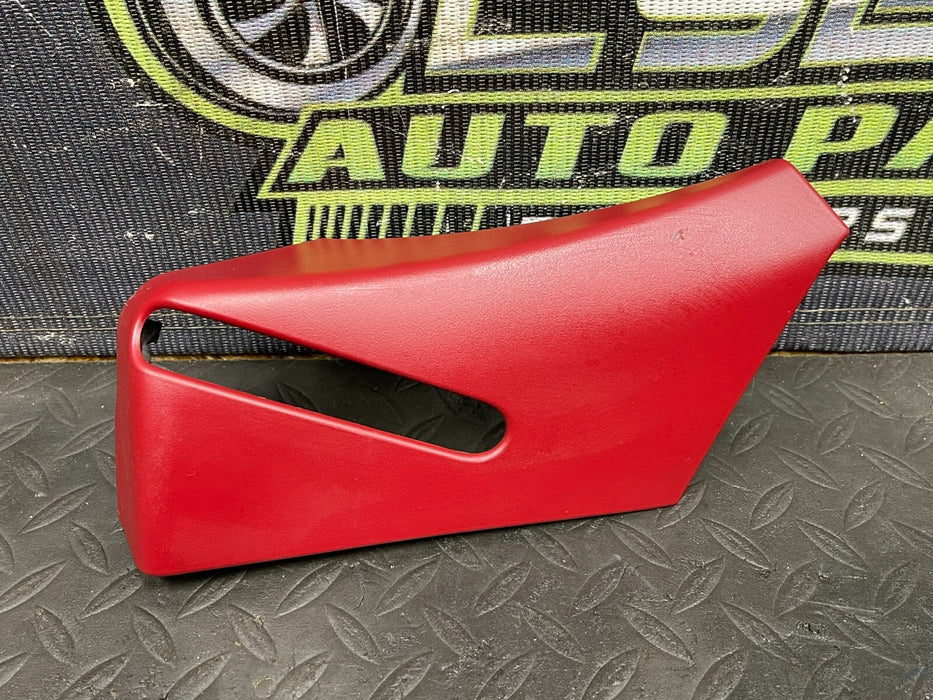 PORSCHE 718 982 BOXSTER S SEAT BELT BEZEL OEM 981.555.452.10