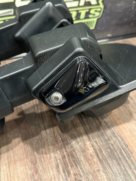 2017-19 FORD F250 F350 F450 RIGHT TOW MIRROR MET WHITE CAP W CAMERA OEM *STREAKS