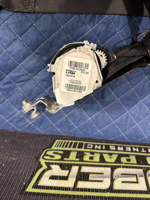 2017 RAM 3500 LARAMIE FRONT PASSENGER RIGHT SEAT BELT RETRACTOR BLACK OEM