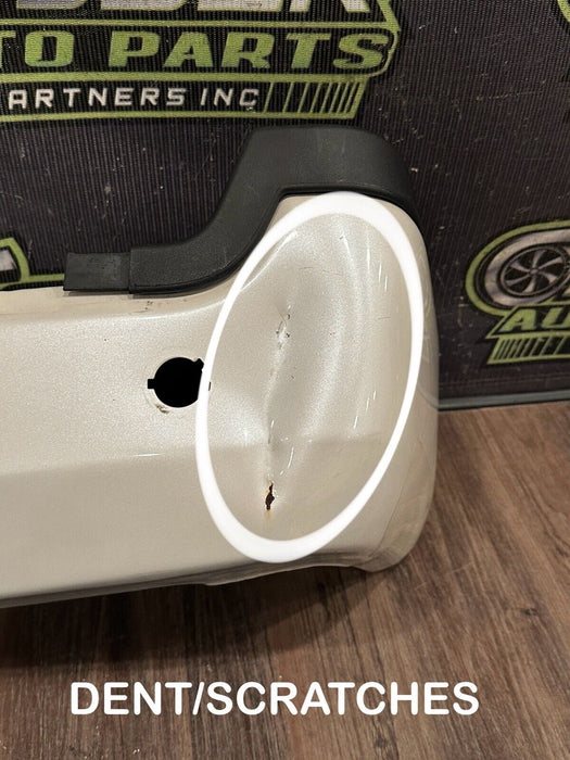 2017-22 FORD F250 F350 F450 REAR RIGHT BUMPER CORNER MET WHITE (UG) OEM *READ*