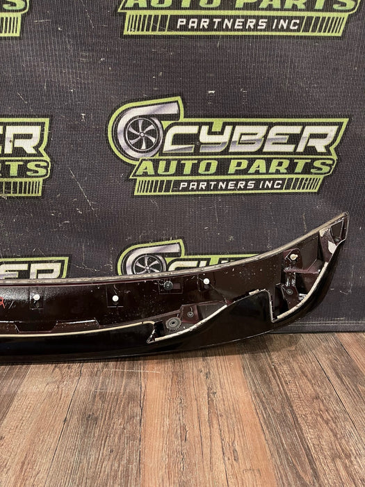 2011 NISSAN 370Z PURPLE REAR TRUNK SPOILER WING OEM (NAG) *PAINT CHIPS* -READ!-