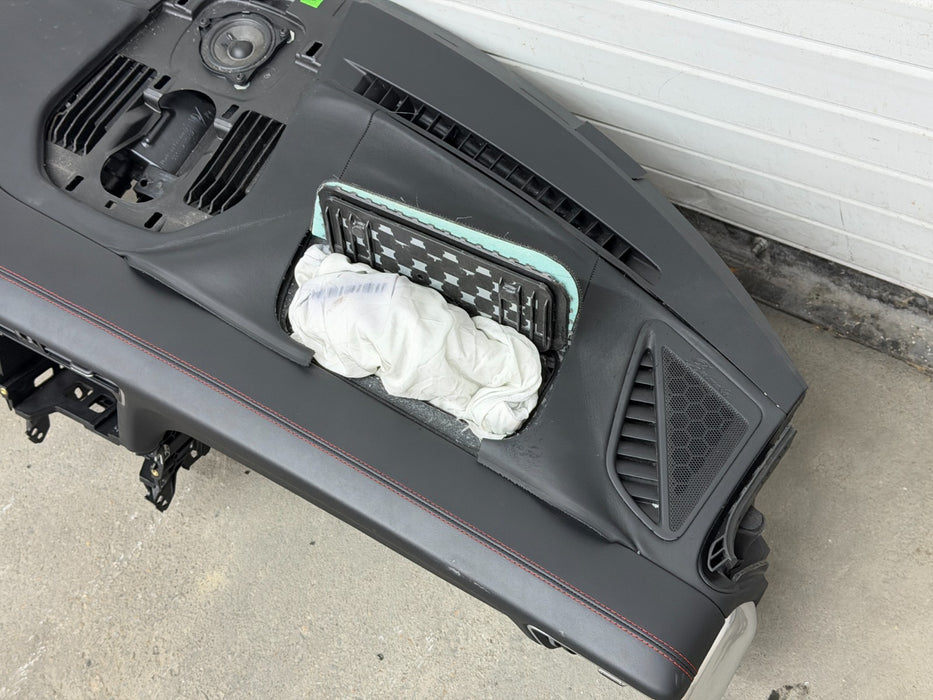 2014 PORSCHE 911 991.1 TURBO S BLACK LEATHER DASH PANEL DASHBOARD ASSEMBLY