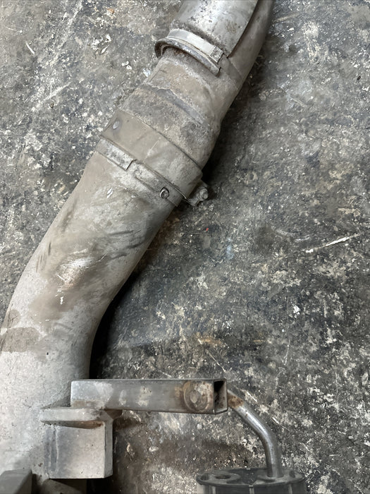 2018 DODGE RAM 3500 LARAMIE 4X4 6.7L MBRP DPF BACK EXHAUST PIPES 62K MILES