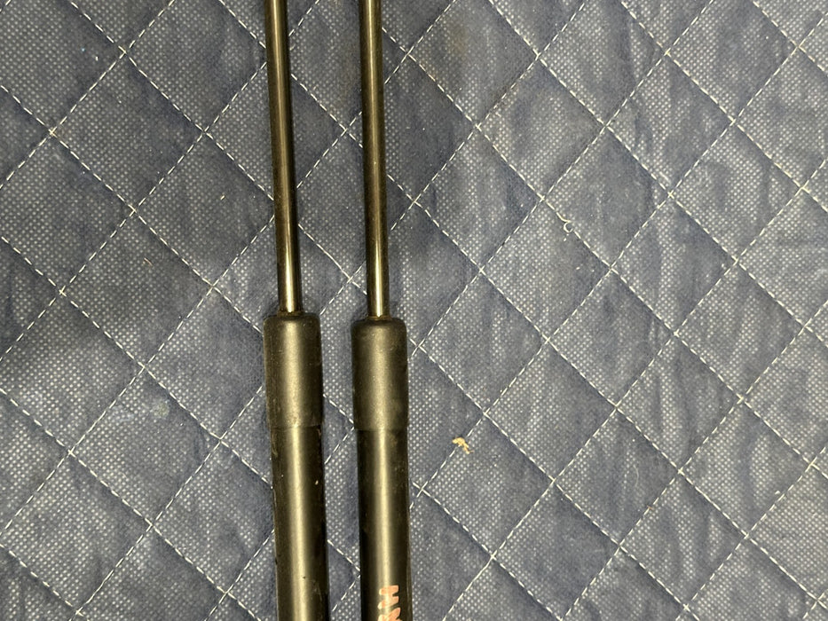 2015 JAGUAR F TYPE R FRONT RIGHT LEFT HOOD STRUTS EX53-16C826-AB