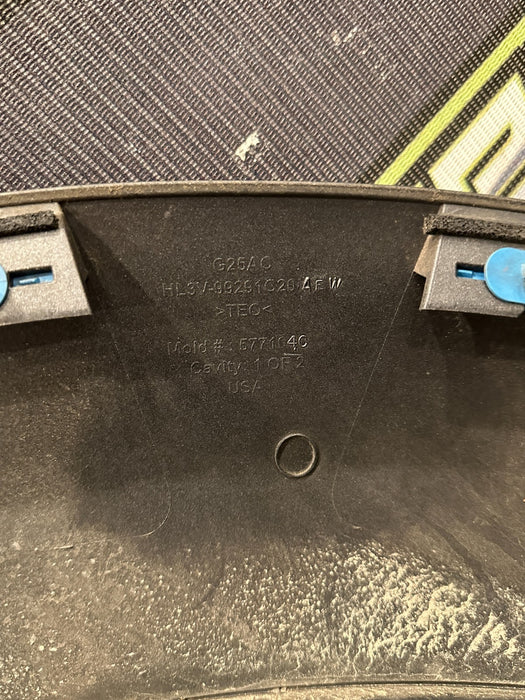 2019 FORD F150 3.5L RAPTOR REAR RIGHT FENDER FLARE MOULDING OEM *SCUFFS 4-11*