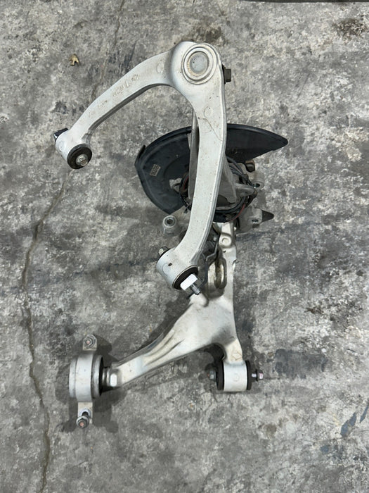 2013 NISSAN 370Z FRONT LEFT SUSPENSION KNUCKLE CORNER OEM