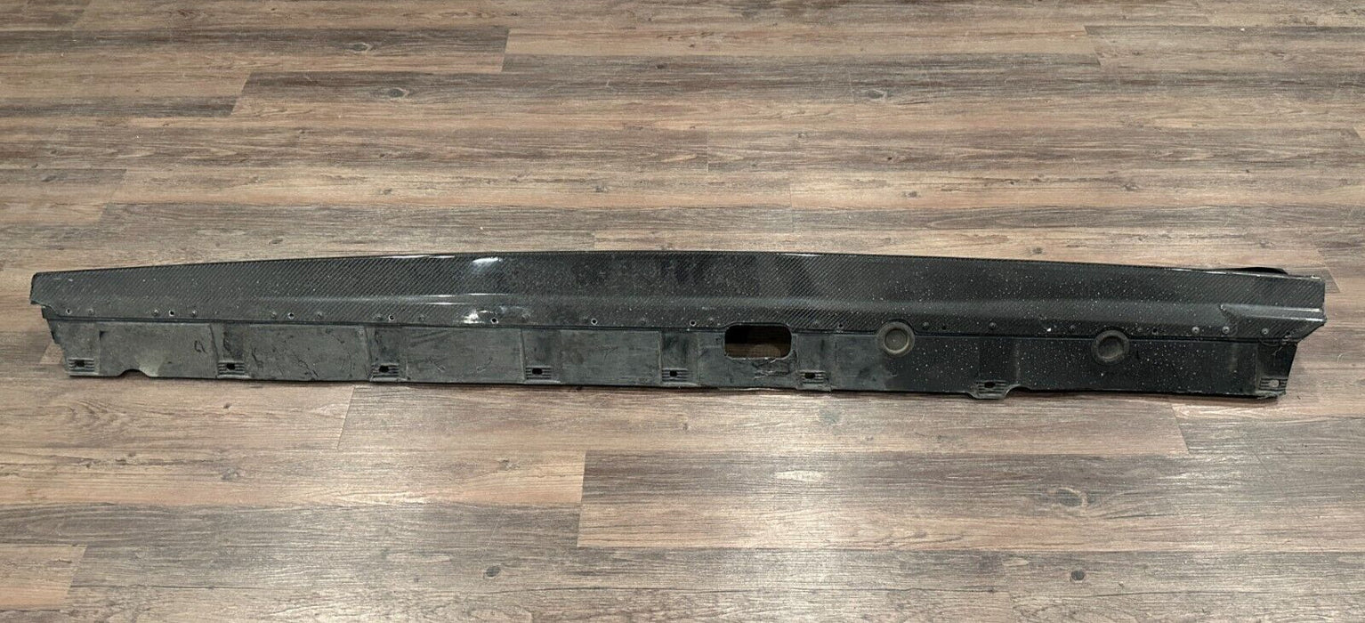 2021 AUDI R8 DRIVER LEFT CARBON FIBER SIDE SKIRT ONLY *DAMAGE/PPF FLAWS*